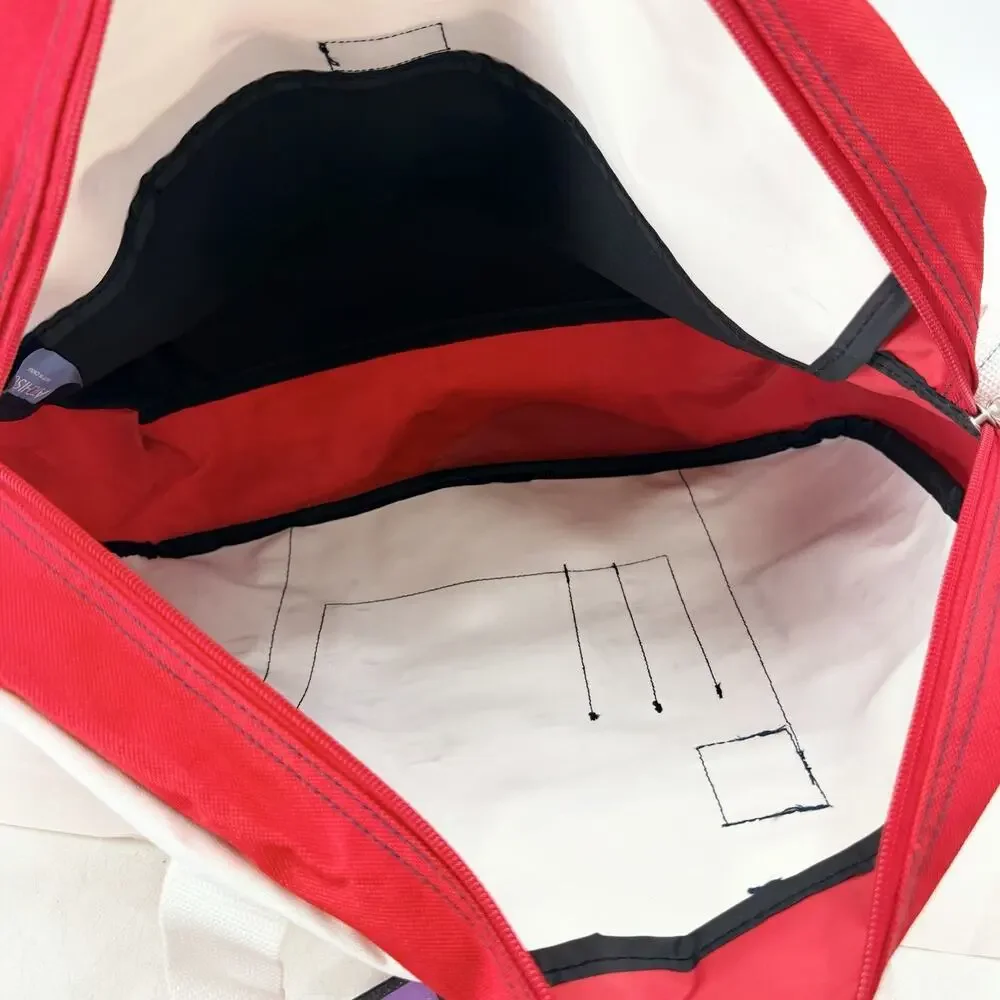Atchison United States Postal Service Red Nylon Carry Tote Bag W/ Shoulder Strap